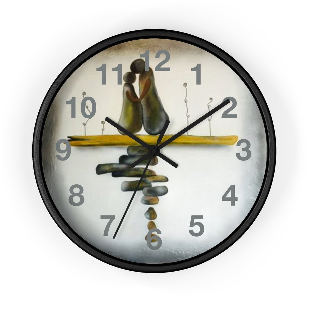 Pebbles Wall clock