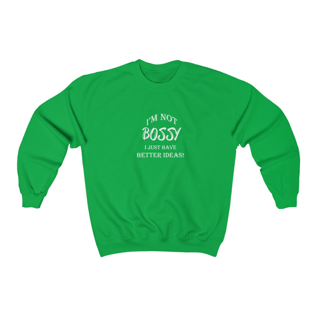 Bossy Unisex Heavy Blend™ Crewneck Sweatshirt