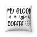 3 Spun Polyester Square Pillow - Youneekbooteek
