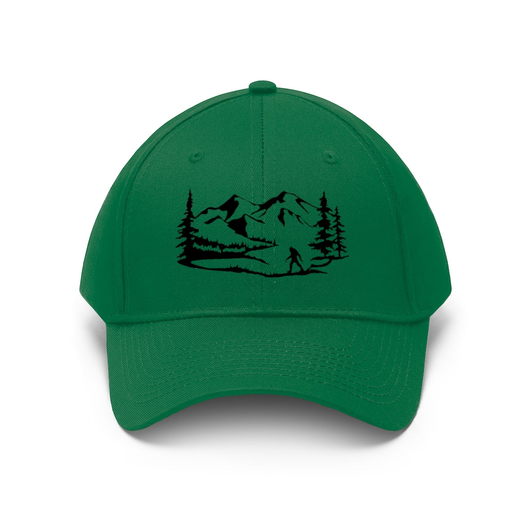White Unisex Twill Hat