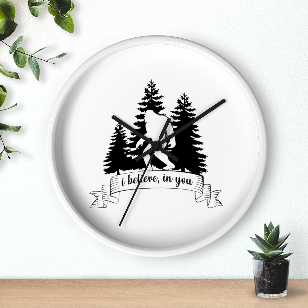 Believe Wall clock