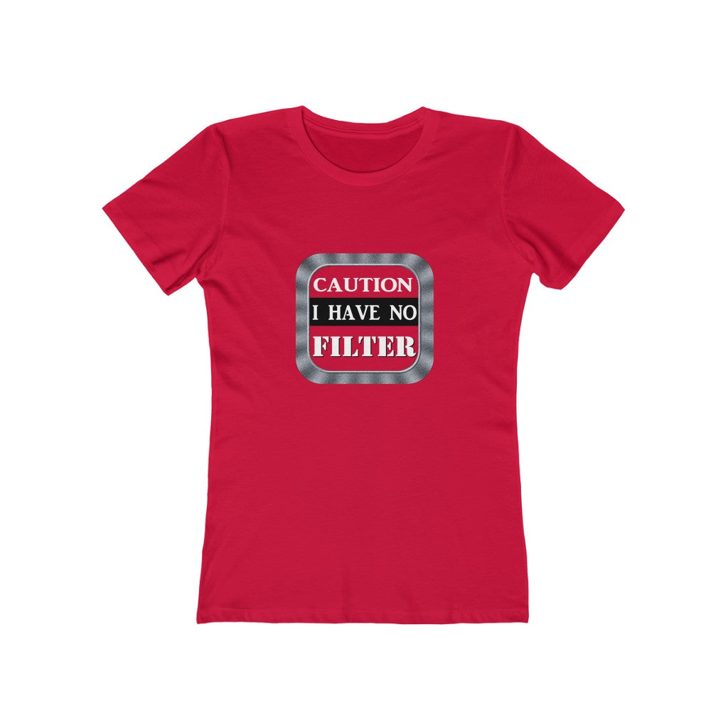Caution Women's The Boyfriend Tee