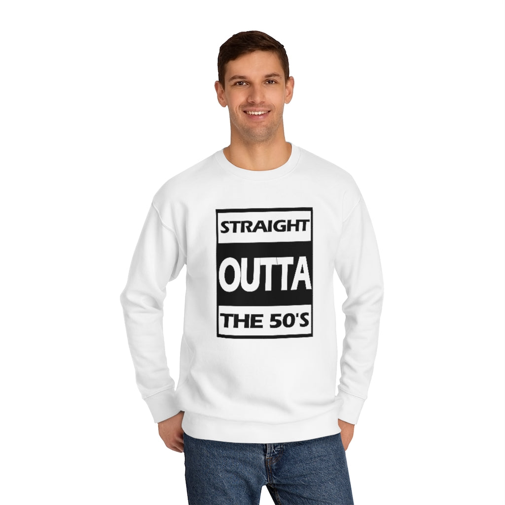 Straight outta Unisex Crew Sweatshirt