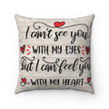 Spun Polyester Square Pillow
