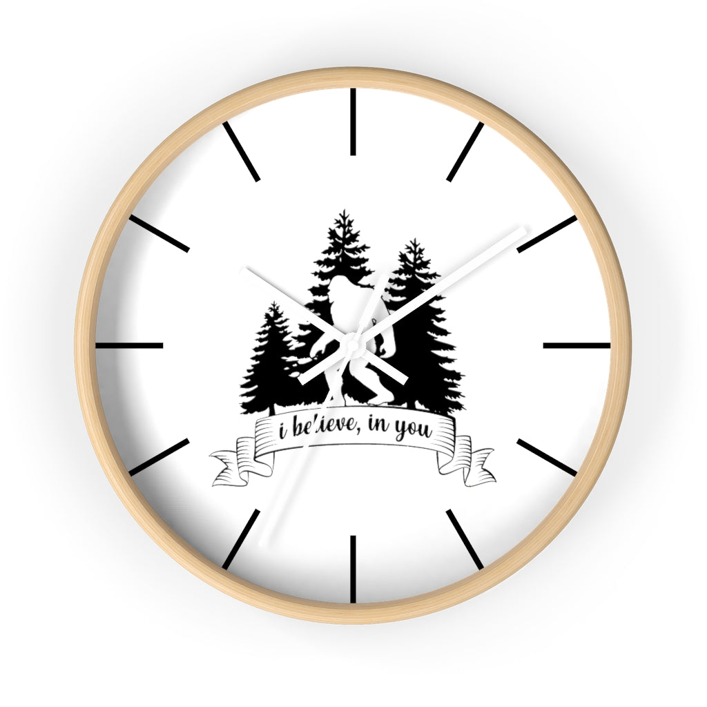 Believe Wall clock