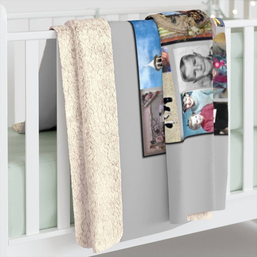 Creighton Memory Sherpa Fleece Blanket