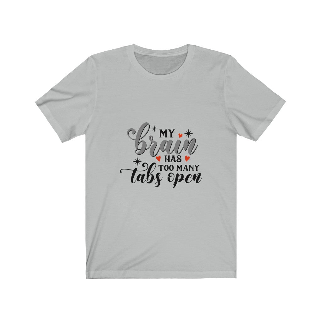 Tab white Unisex Jersey Short Sleeve Tee