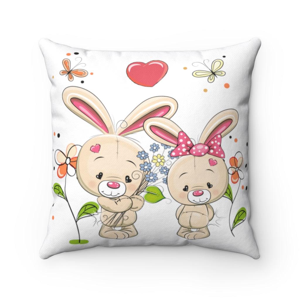 a Spun Polyester Square Pillow - Youneekbooteek