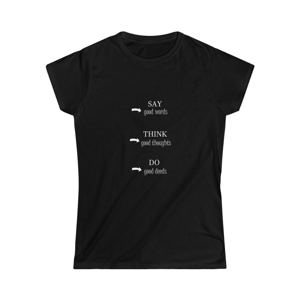Say Good Women's Softstyle Tee