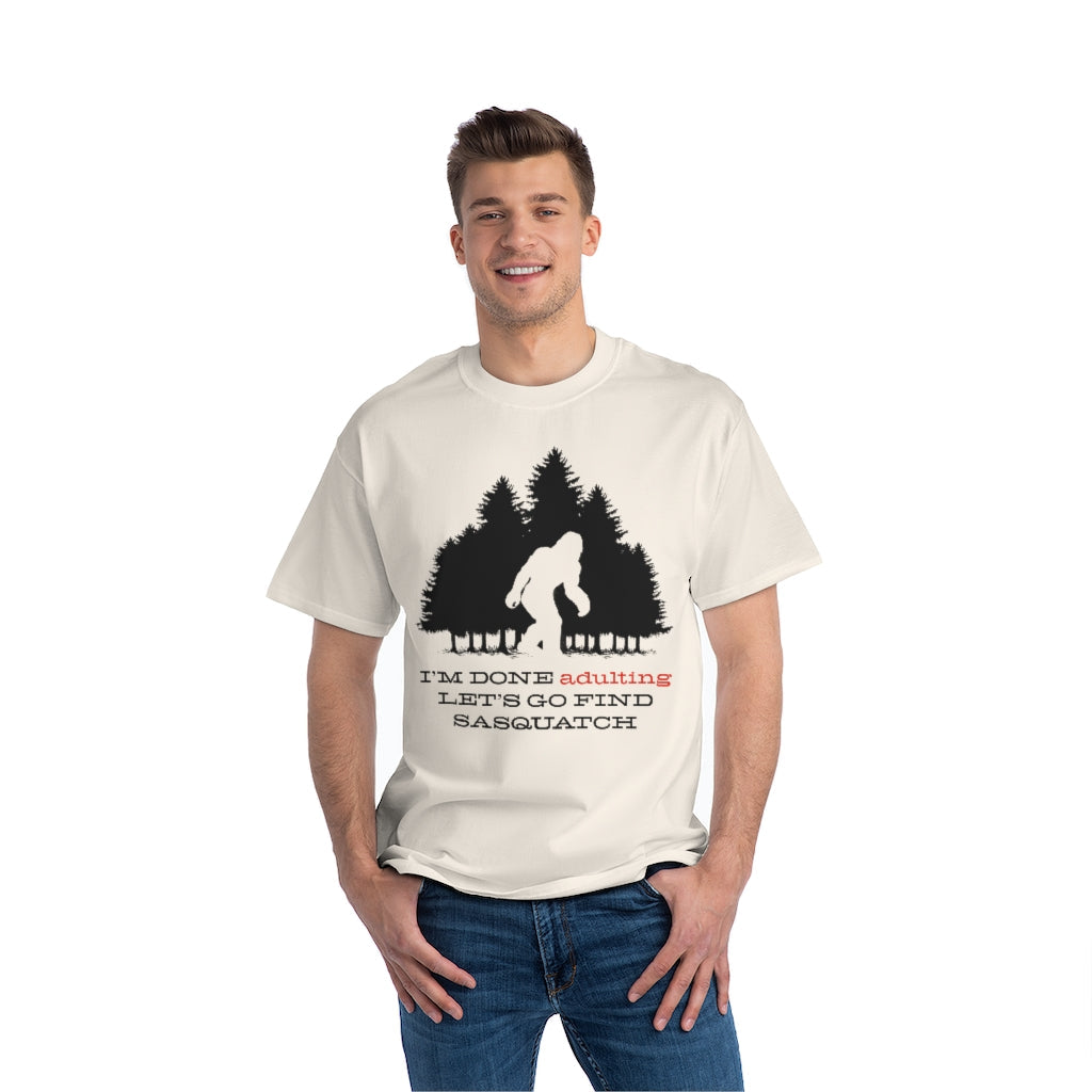 Sasquatch adulting 2 Beefy-T®  Short-Sleeve T-Shirt