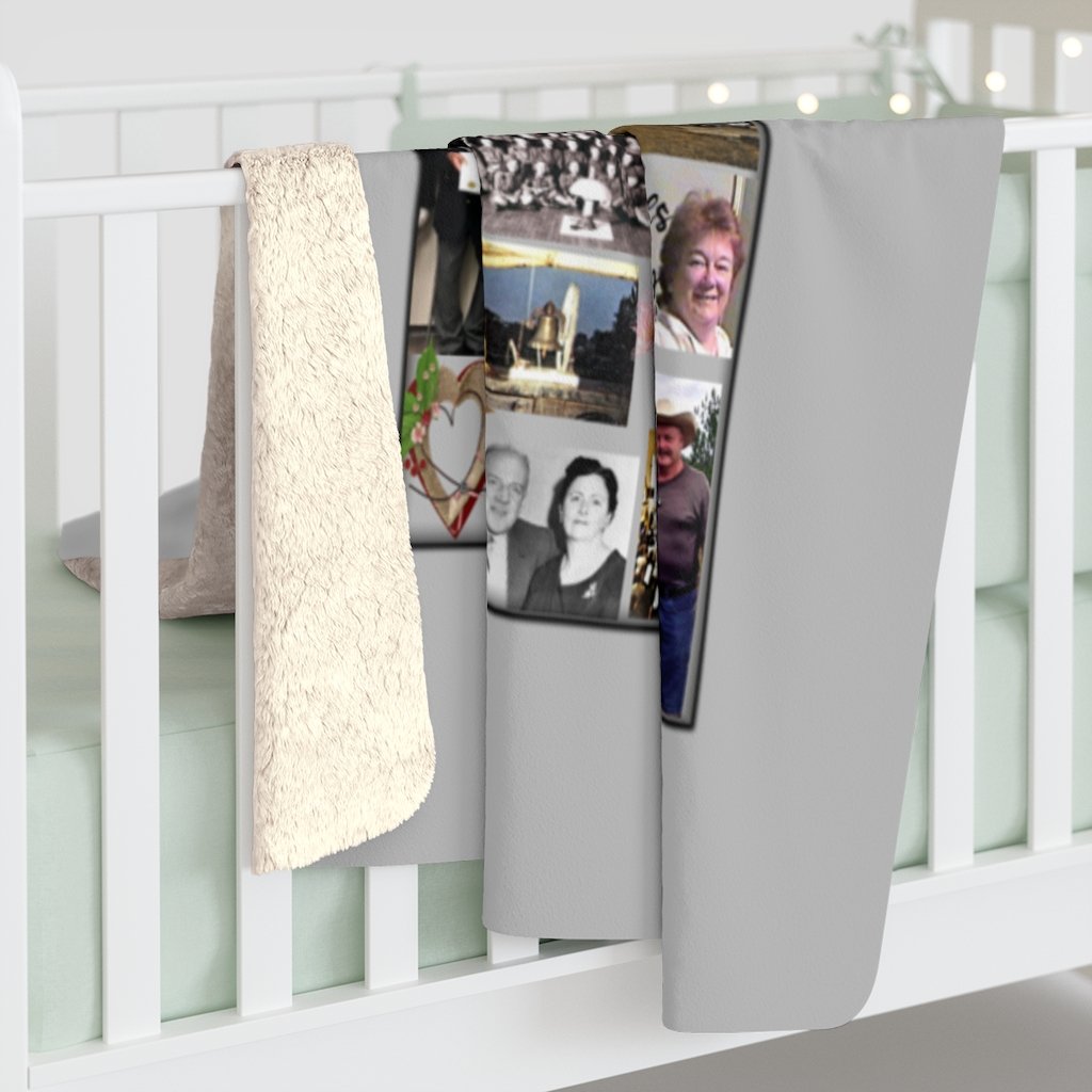 Creighton Memory Sherpa Fleece Blanket
