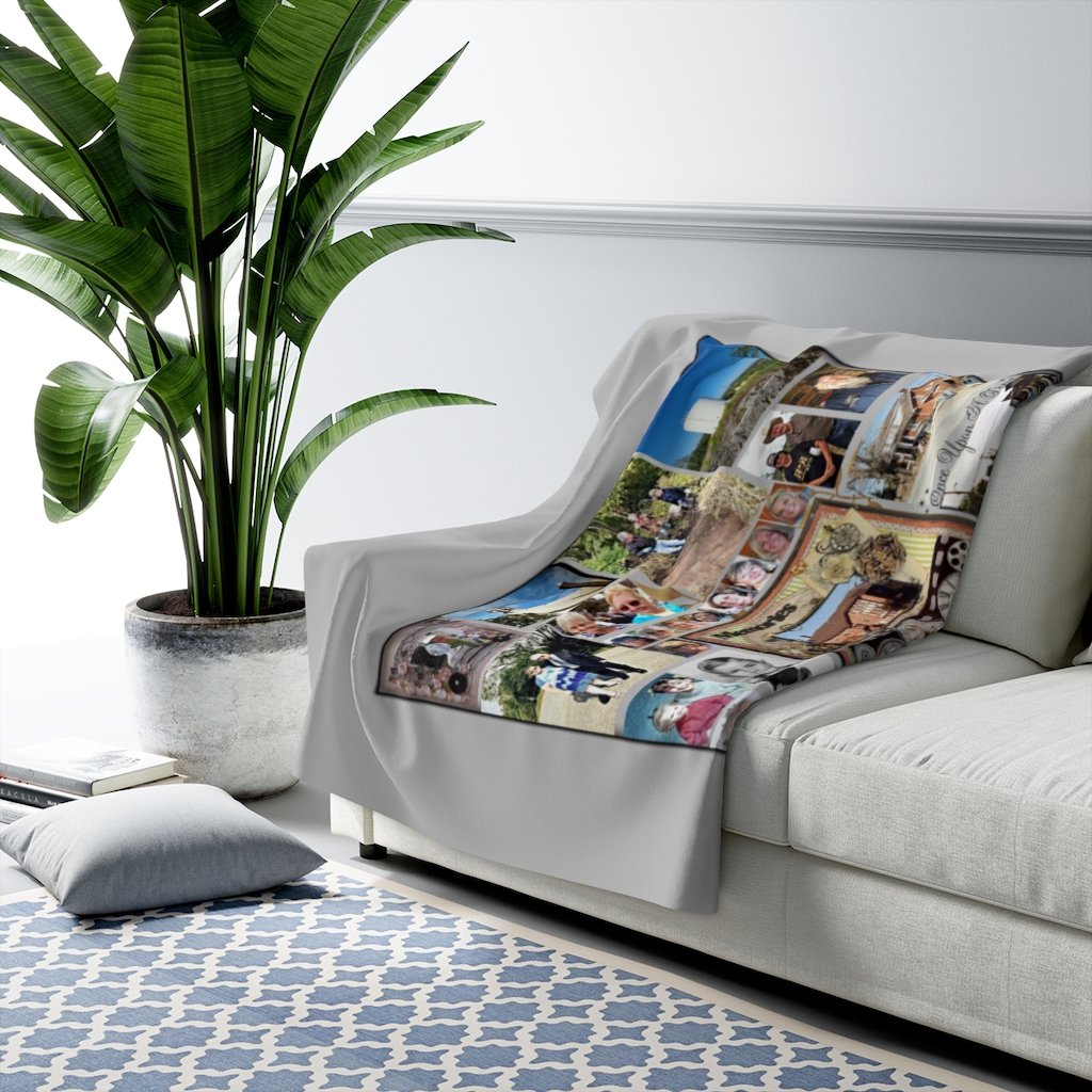 Creighton Memory Sherpa Fleece Blanket