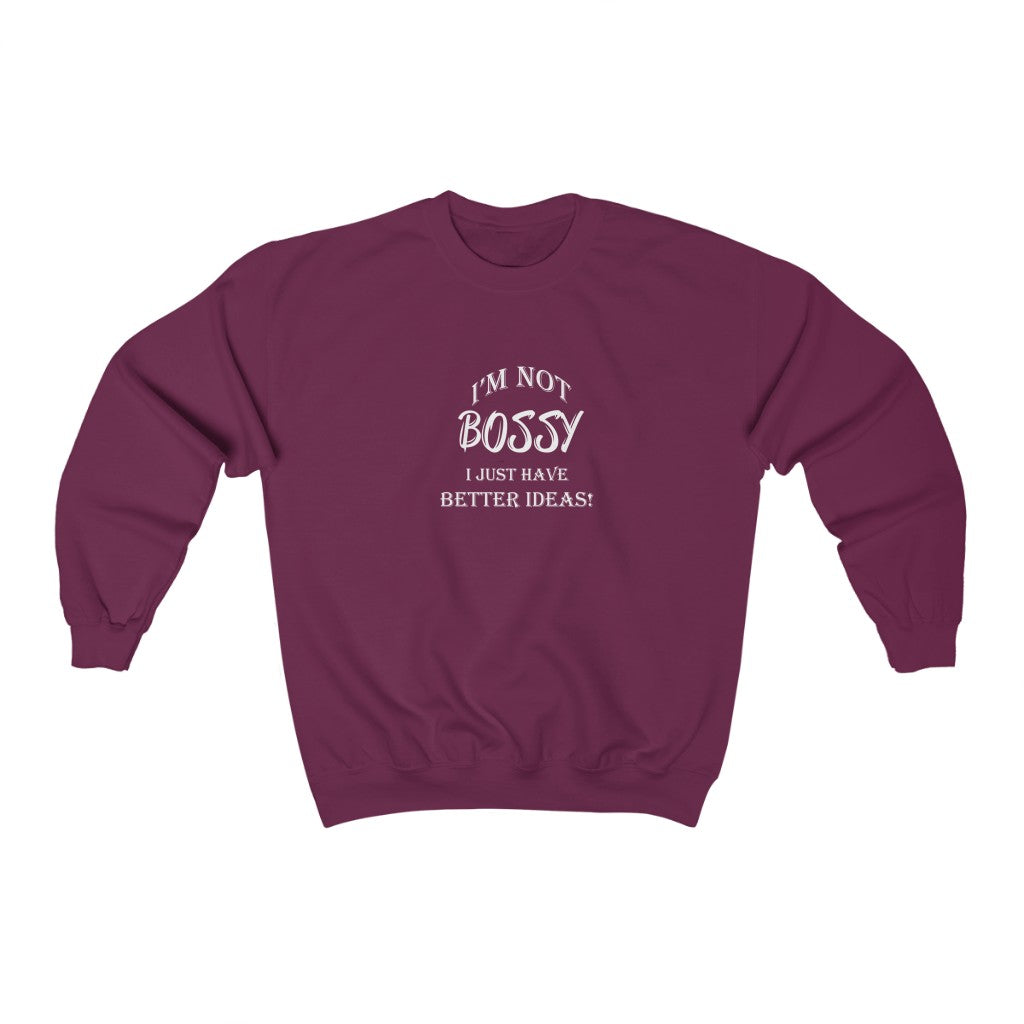 Bossy Unisex Heavy Blend™ Crewneck Sweatshirt