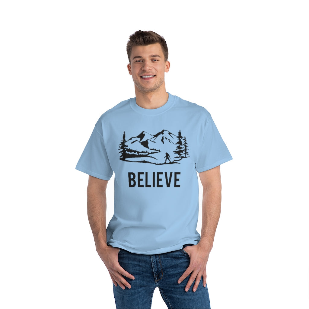 Sasquatch believe 2 Beefy-T®  Short-Sleeve T-Shirt