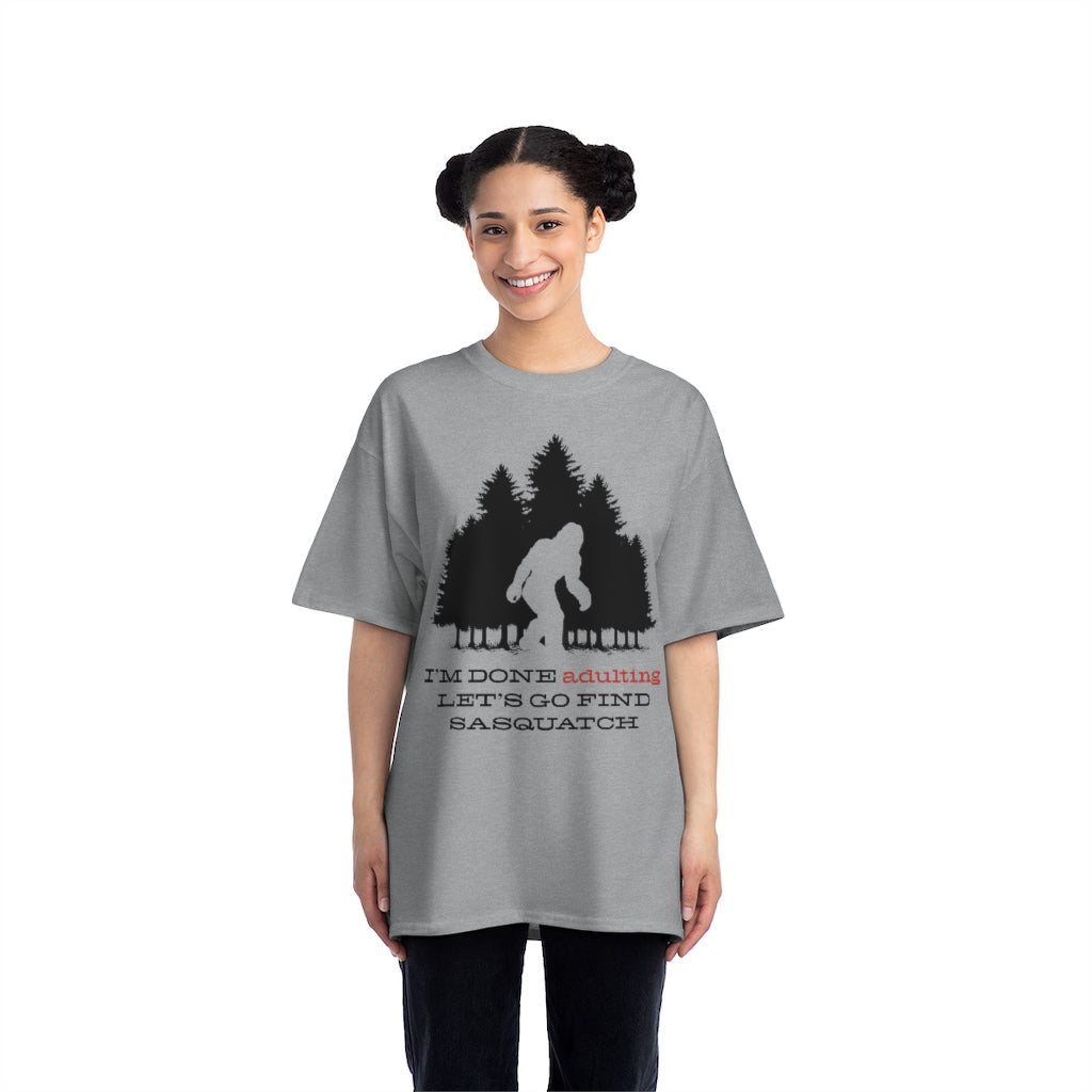 Sasquatch adulting 2 Beefy-T®  Short-Sleeve T-Shirt