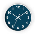 Blue Wall clock