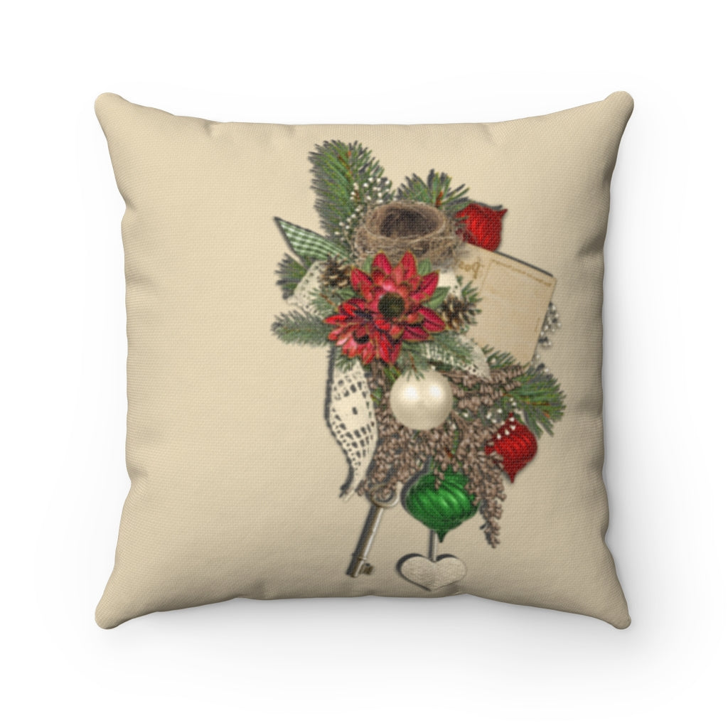 Spun Polyester Square Pillow