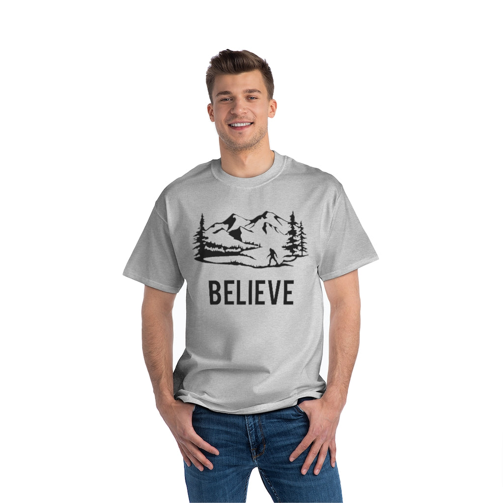 Sasquatch believe 2 Beefy-T®  Short-Sleeve T-Shirt