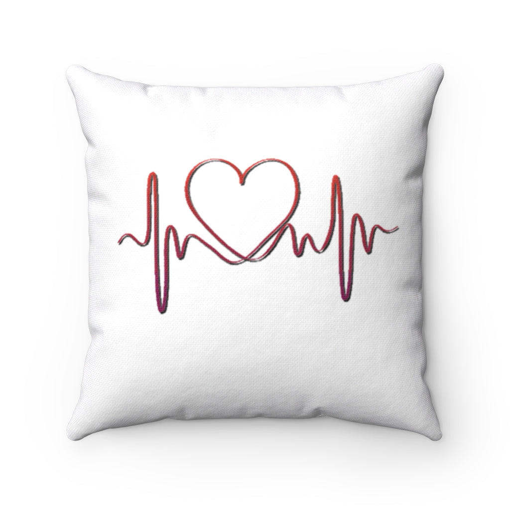 Spun Polyester Square Pillow