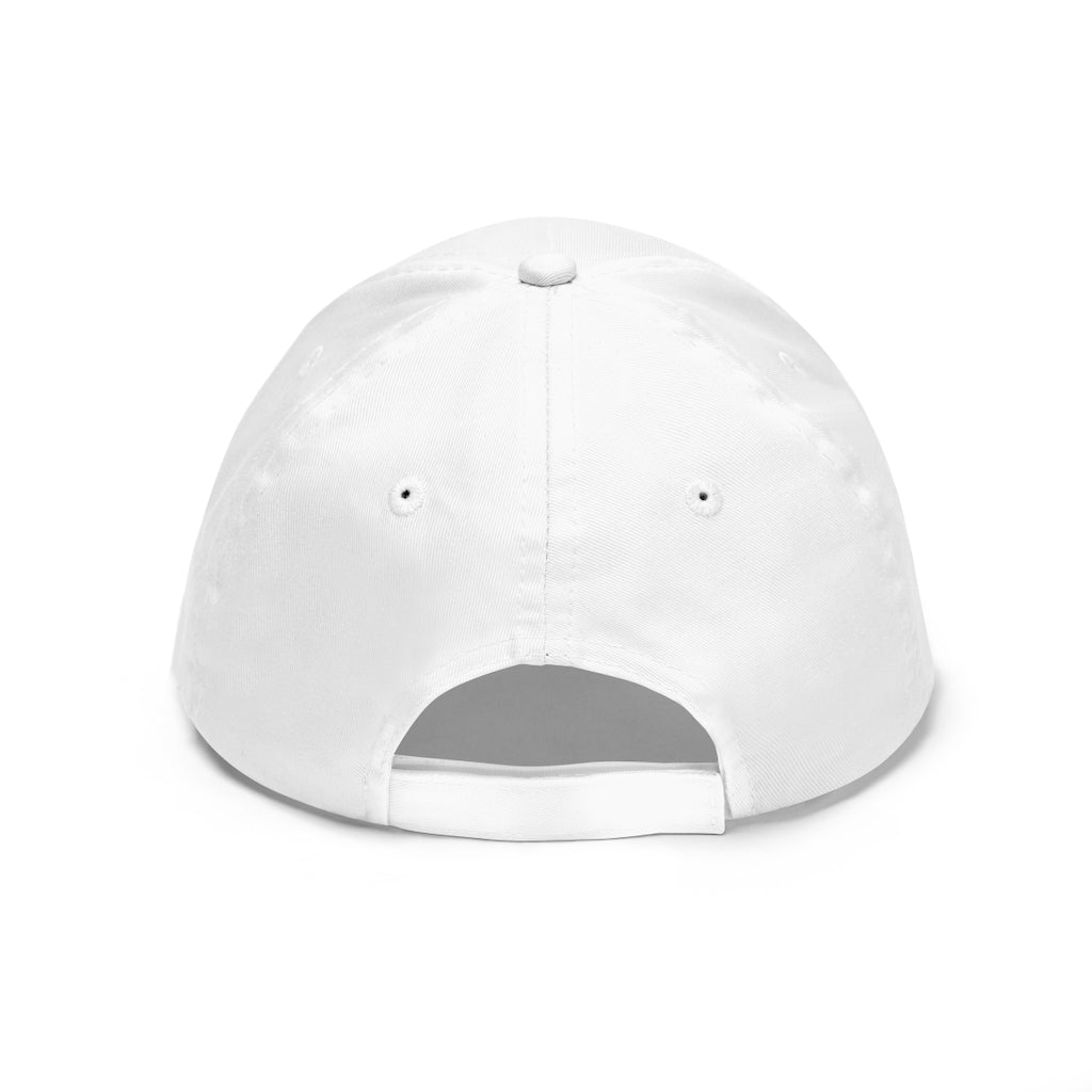 White Unisex Twill Hat