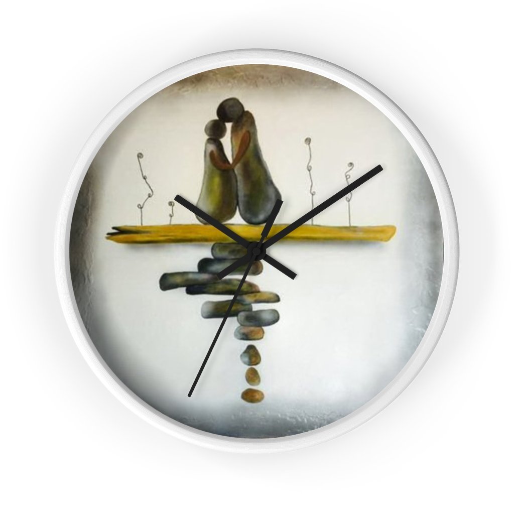 Pebbles Wall clock