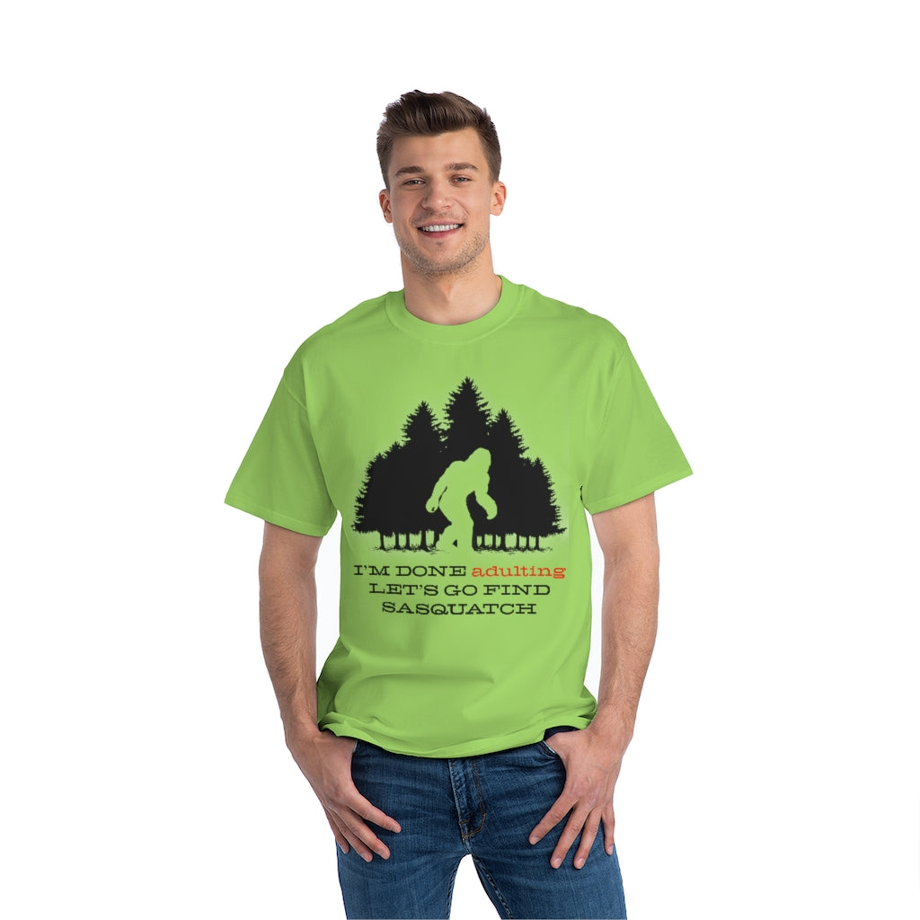 Sasquatch adulting 2 Beefy-T®  Short-Sleeve T-Shirt