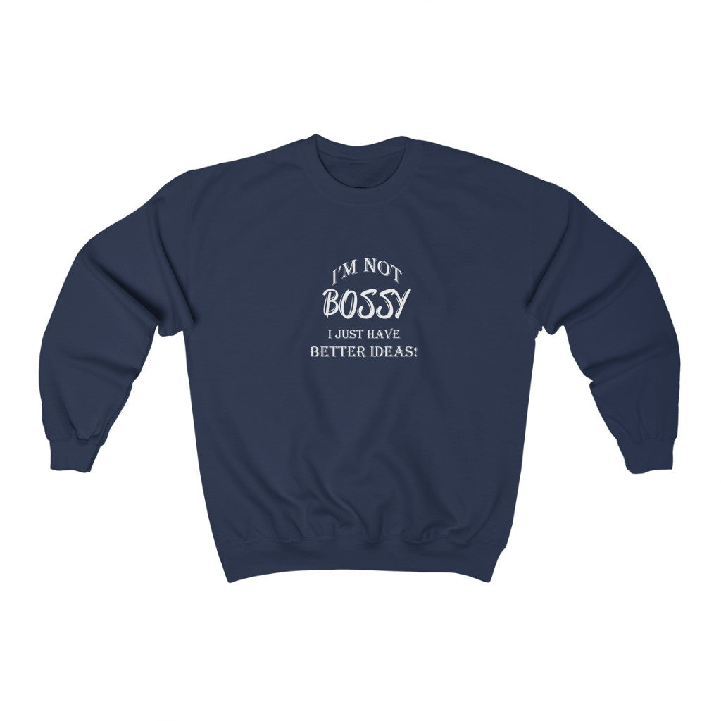 Bossy Unisex Heavy Blend™ Crewneck Sweatshirt