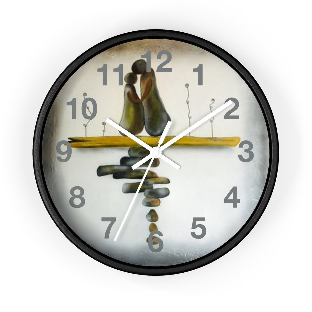 Pebbles Wall clock