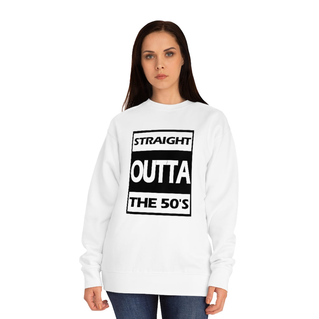 Straight outta Unisex Crew Sweatshirt